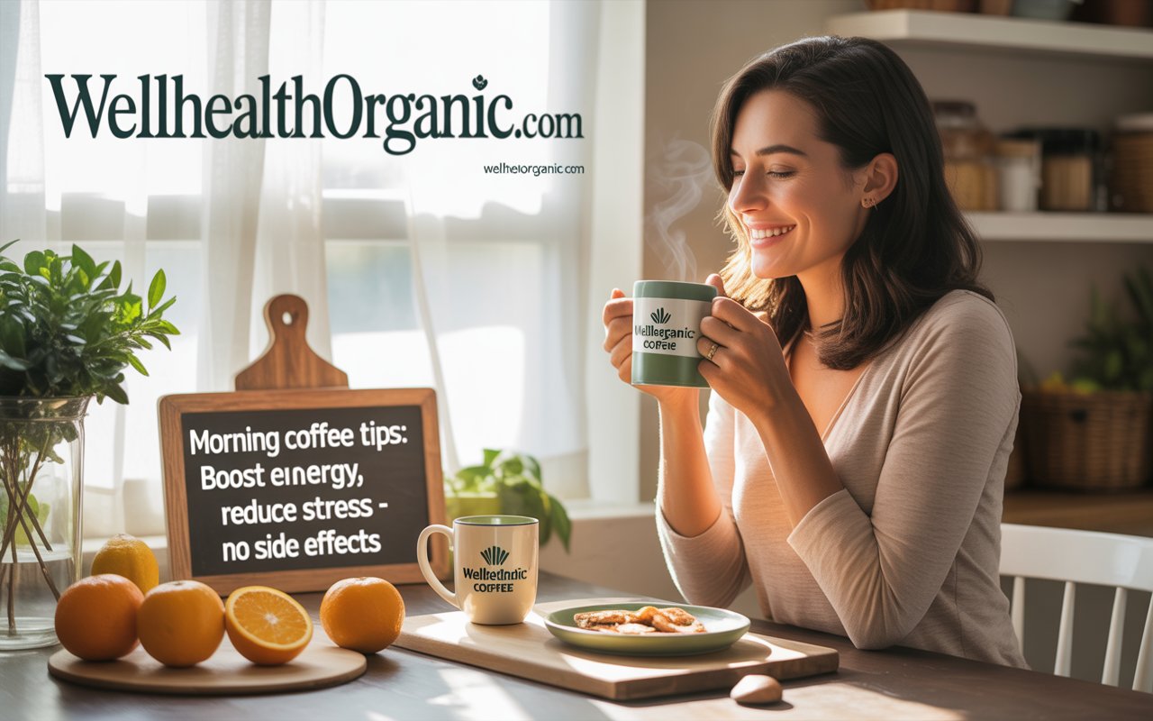 wellhealthorganic.com morning coffee tips with no side effect